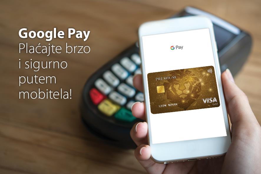 google pay pbz kartica premium visa