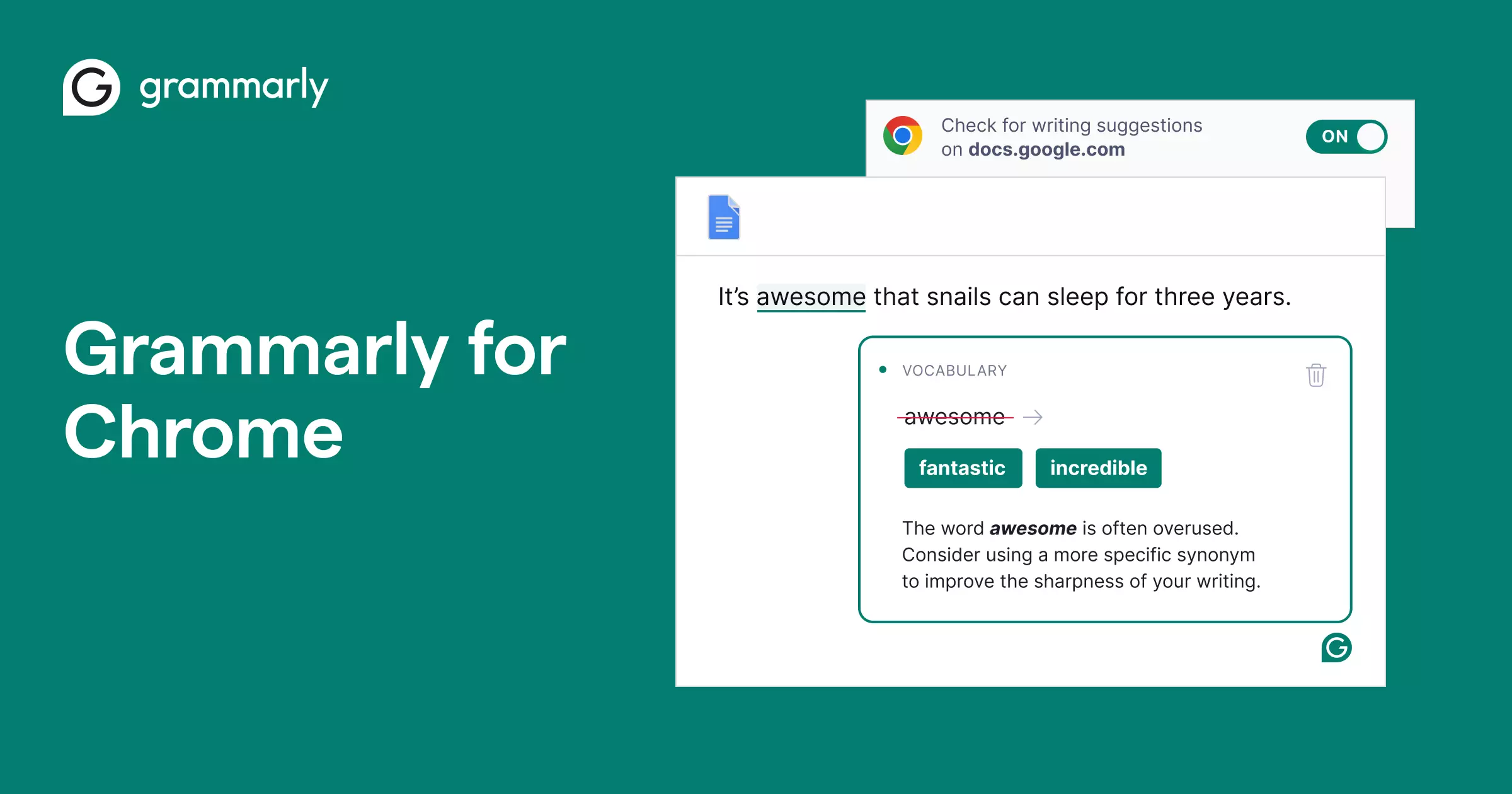Najbolja proširenja za Google Chrome za studente Gramatički