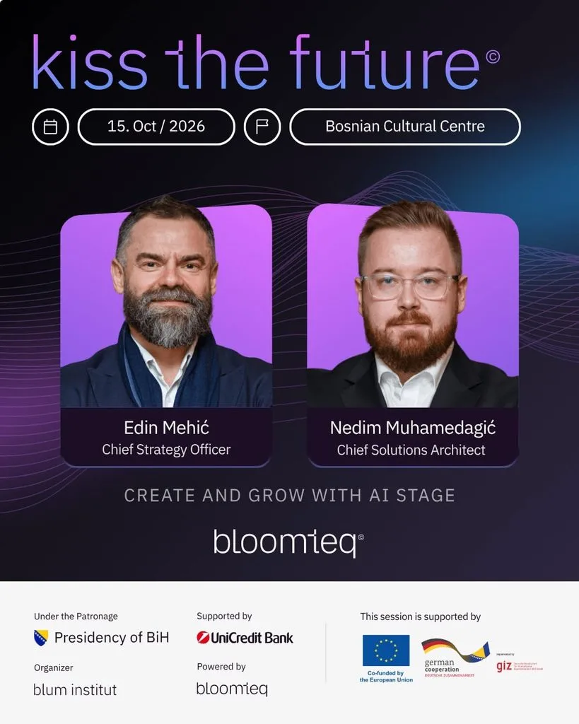 Još sedam dana do Kiss the Future AI Samita: Posljednje ulaznice u prodaji!